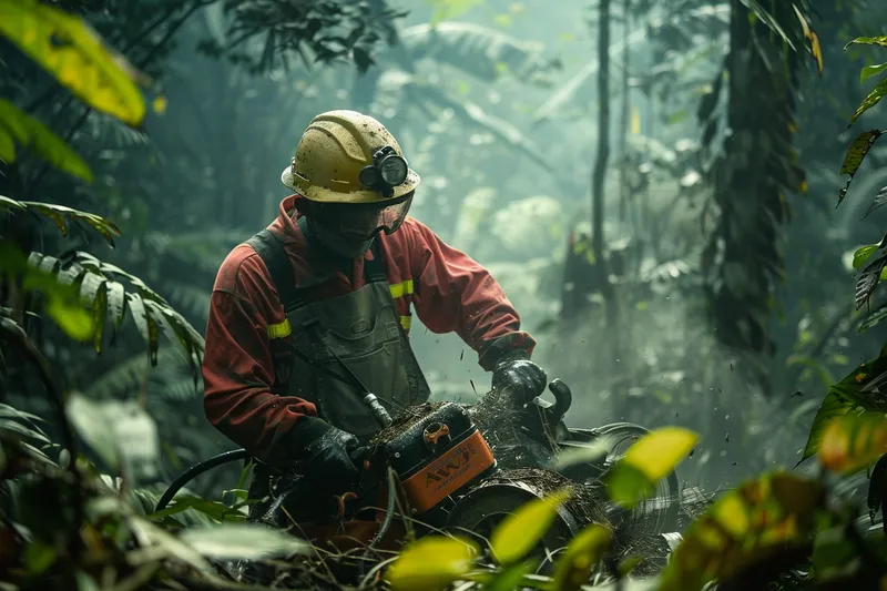 anova desbrozadora y sus ventajas en la industria forestal