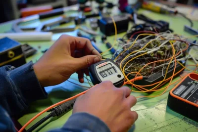 Como Diagnosticar Problemas Electricos en Desbrozadoras con Cable