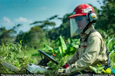 La Importancia de la Vestimenta de Seguridad al Usar Desbrozadoras
