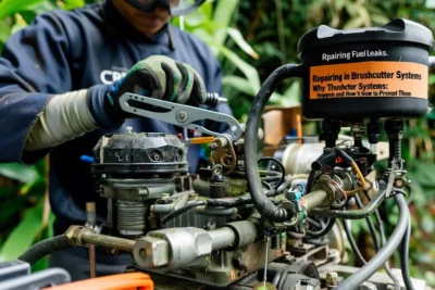 Reparacion de Fugas en el Sistema de Combustible de Desbrozadoras