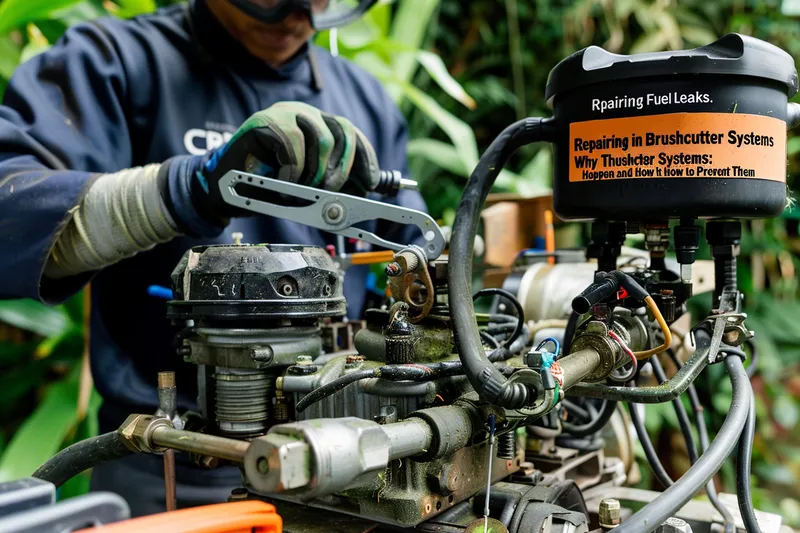 reparación de fugas en el sistema de combustible de desbrozadoras por qué suceden y cómo prevenirlas 1 Reparacion de Fugas en el Sistema de Combustible de Desbrozadoras