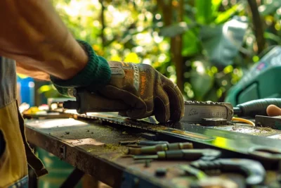 Tecnicas de Afilado Profesional para Cuchillas de Desbrozadoras